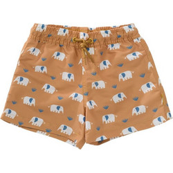 Fresk Elephant Βρεφικό Μαγιό Boxer για Αγόρι Καφέ FR-SW2305-21