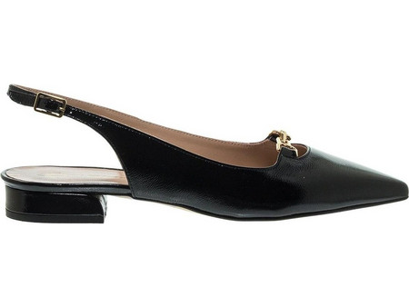 MOURTZI ΓΥΝΑΙΚΕΙΕΣ ΛΟΥΣΤΡΙΝΙ SLINGBACK ΜΠΑΛΑΡΙΝΕΣ 1/15531 ΜΑΥΡΟ
