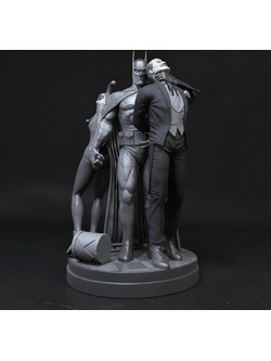 Φιγούρα Batman vs Joker and Harley Quinn From DC 3D εκτυπωμένη