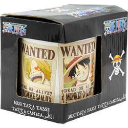 Stor One Piece Wanted Mug