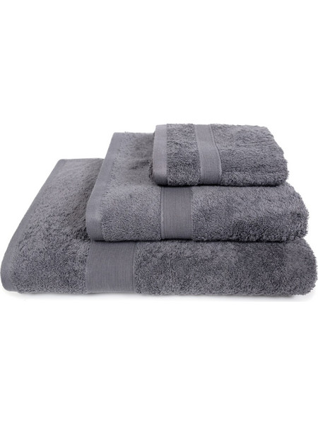 Πετσέτα Χεριών (30x50) Naf-Naf Bonjour 600gsm Dark Grey