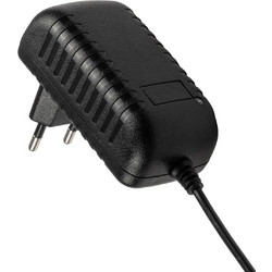 GLOBOSTAR(R) VOLTIX GLB-107-0002 Τροφοδοτικό/Μετασχηματιστής Class II SELV 24W 2A AC 220-240V σε DC 12V IP20 - Μαύρο Ματ - Μ8 x Π4.2 x Υ2.8cm