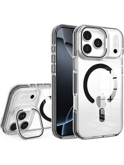 iSelf Lens Mag Cover Iphone 16 Black Backcover - (LMCIPH16B)
