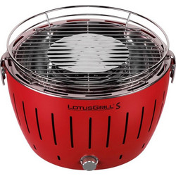 LotusGrill G280 Red Ανοξείδωτη Ψησταριά Κάρβουνου Στρογγυλή Επιφάνειας 26cm