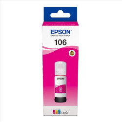Epson 106 Magenta Μελάνι Εκτυπωτή Inkjet C13T00R340