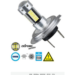 Globostar H7 Extreme Series LED 12V 6W 1τμχ