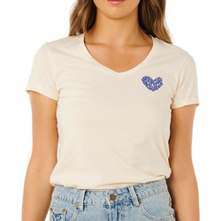 RIP CURL - RC HEART V NECK TEE