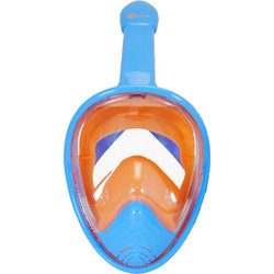 BlueWave Μάσκα Θαλάσσης Full Face Γαλάζια Πορτοκαλί 61061
