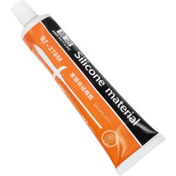 GLOBOSTAR(R) SILICONE-ST379MT 79938 Σωληνάριο Μονοσυστατικής Θερμοαγώγιμης & Στεγανοποιητικής Πάστας Σιλικόνης RTV 100ml - Αντοχή σε Θερμοκρασίες -50C έως +250C - Διάφανη - Μ16 x Π4.5 x Υ3cm