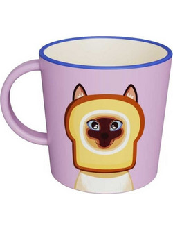 Quy Cup - Mug - Toast Cat