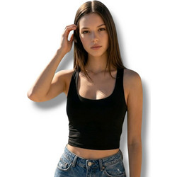 BENISSIMO 262031357 ΓΥΝΑΙΚΕΙΟ ΤΟΠ ΜΑΥΡΟ ONE SIZE