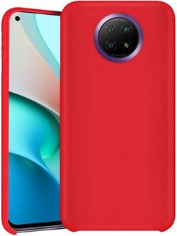 Vennus Xiaomi Redmi Note 9T Real Smooth Θήκη Σιλικόνης - Red