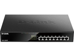 D-Link DGS-1008MP Unmanaged L2 Switch με 8 Θύρες Ethernet 1Gbps