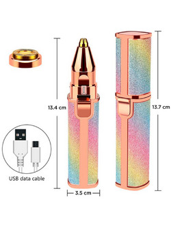 Trimmer Μηχανή Γυναικεία Φρυδιών HX-203B