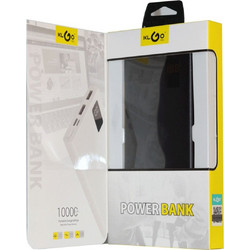 KLGO KP-60 Power Bank 10000mAh με 2 Θύρες USB-A & Θύρα USB-C Black