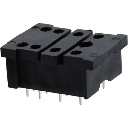 ΒΑΣΗ PCB 2P ΓΙΑ RELAY ΜΕΣΑΙΟ ΜΑΥΡΗ CST-P08 (18F-2Z-A2) CYO