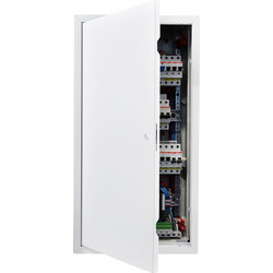 VEVOR Πόρτα Επίσκεψης Γυψοσανίδας 77x39 εκ. Γαλβανισμένος Χάλυβας, Λευκή, Άνοιγμα 37x75 εκ. JSJXMB1429IN7LPR9001V0