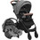vidaXL Καρότσι Μωρού 3 σε 1 Grey 10377
