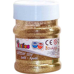Χρυσόσκονη αλατιέρα 113gr the littlies χρυσή 000646710