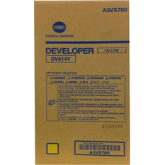 Konica Minolta DV-614Y Γνήσιο Developer Unit Laser Εκτυπωτή Κίτρινο 120000 Σελίδων A3VX700