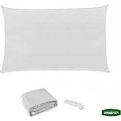 Πανί Σκίασης Ορθογώνιο Geaher 2x3 Γκρί Ε220 180gr/m 104160