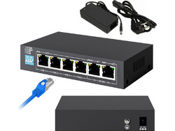 Extralink Krios Unmanaged L2 Switch με 4 Θύρες Ethernet 1000Mbps και 2 SFP θύρες