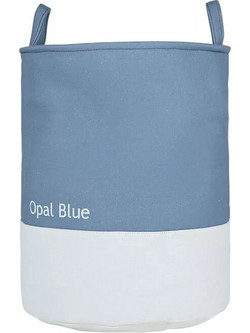 Καλάθι Απλύτων Υφασμάτινο Tone Lab Estia - Opal Blue