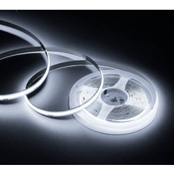Led Ταινία COB 24V 5m 312 LED σε Ψυχρό Λευκό 6000K Arrango AR48921