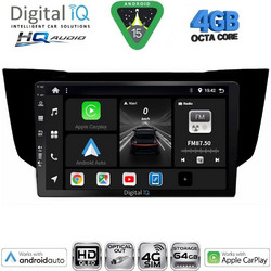 Digital IQ BXK 19345BL_CPAA Ηχοσύστημα Αυτοκινήτου με Οθόνη 9" & GPS