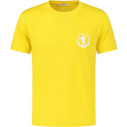 Bikkembergs - Ανδρικό T-shirt Κοντομάνικο BKK3MTS02-SUNTRU Κίτρινο