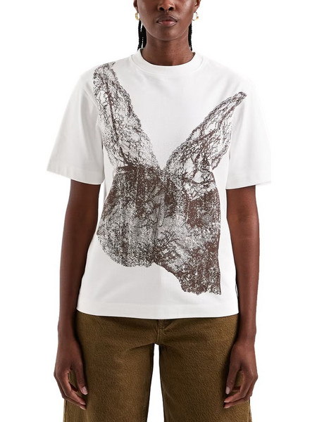 BOEL GRAPHIC LACE T-SHIRT WOMEN TOPSHOP