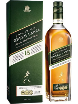 Johnnie Walker Green Label Ουίσκι Blended 15 Ετών 43% 700ml