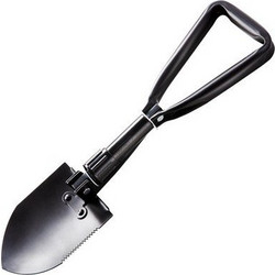 DELI φτυάρι χειρός DL554001 με θήκη, foldable, 47cm