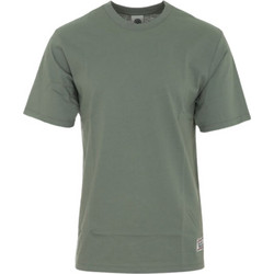 Franklin & Marshall Ανδρικό T-shirt Μονόχρωμο - ΧΑΚΊ