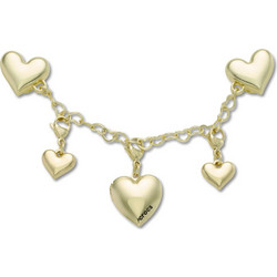CROCS GOLD HEART CHAIN 10017771-UNC Χρυσό