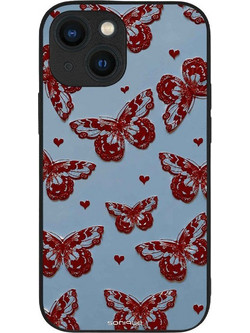 Sonique Diva Series Back Cover με Σχέδιο «Πεταλούδες» (iPhone 13 Mini)