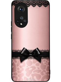 Sonique Diva Series Θήκη (Honor 50 5G / Nova 9) Λεοπάρ Φιόγκος - Ροζ