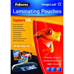 LAMINATOR POUCH IMAGELAST/A3 125 100PCS 5307506 FELLOWES