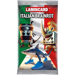 Italian Brainrot Συλλεκτικές Κάρτες Lamnicard (Για 3+)