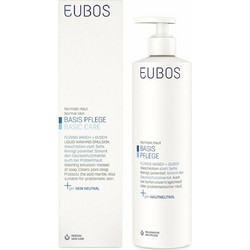 Eubos Liquid Washing Emulsion Βlue Κρέμα Καθαρισμού Προσώπου 400ml