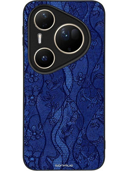 Sonique Diva Series Θήκη Μπλε Δαντέλα (Huawei Pura 80 Ultra)