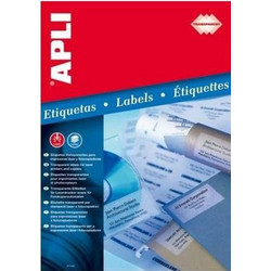 ΕΤΙΚΕΤΕΣ APLI ΔΙΑΦΑΝΕΣ Α4 20Φ