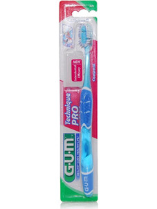 Gum Technique Pro Compact 525 Soft Οδοντόβουρτσα Μπλε