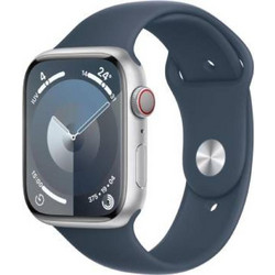 Apple Watch Series 9 Cellular 45mm Aluminum Silver / Storm Blue