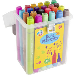 Moxy - Dual Markers 24 pcs (150159) - Toys
