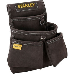 Stanley Θήκη Μέσης Εργαλείων Δερμάτινη 4 Θέσεων με Βάση Στήριξης Σφυριού