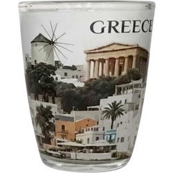 545200 ΠΟΤΗΡΙ ΣΦΗΝΑΚΙ SOUVENIR - 20Z - GREECE - ΣΕΤ 12 ΤΕΜΑΧΙΑ - 161273
