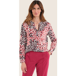 Gerry Weber γυναικεία μπλούζα με animal print - N71008713038 Ροζ