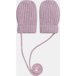 Βρεφικά Γάντια για Κορίτσια Cozy Mittens ΡΟΖ