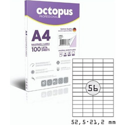 ΕΤΙΚΕΤΕΣ OCTOPUS 0193 52,5x21,2 τεμ 5600/Κ 100φ